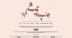 Desktop Screenshot of amazingnature.us